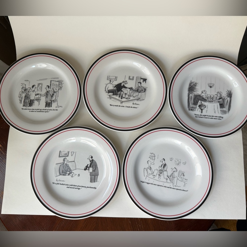 Restoration Hardware - New Yorker Wine & Cheese Plates